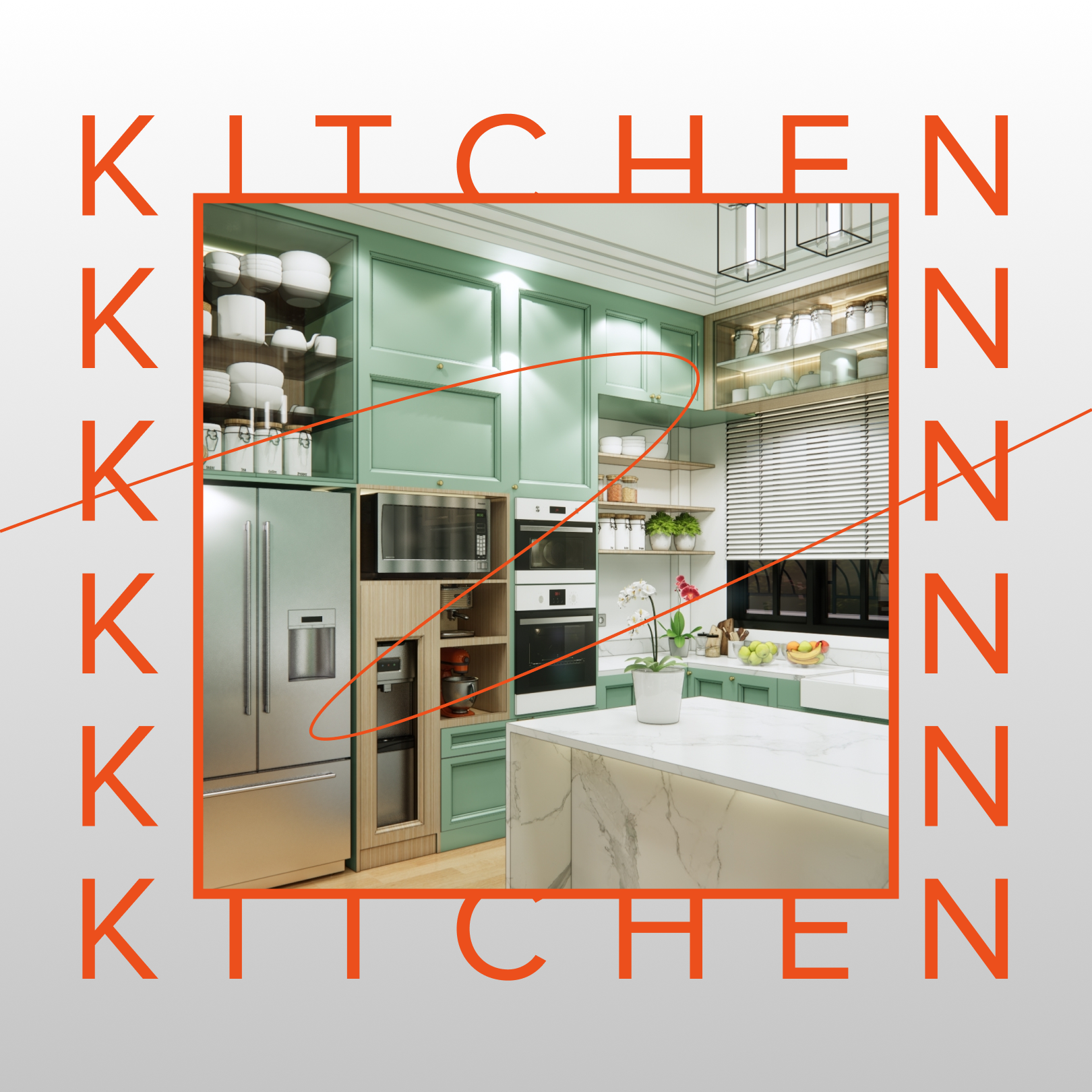 Transform Your Kitchen with Green Cabinets in Milford