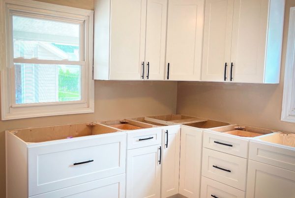 Kitchen cabinets