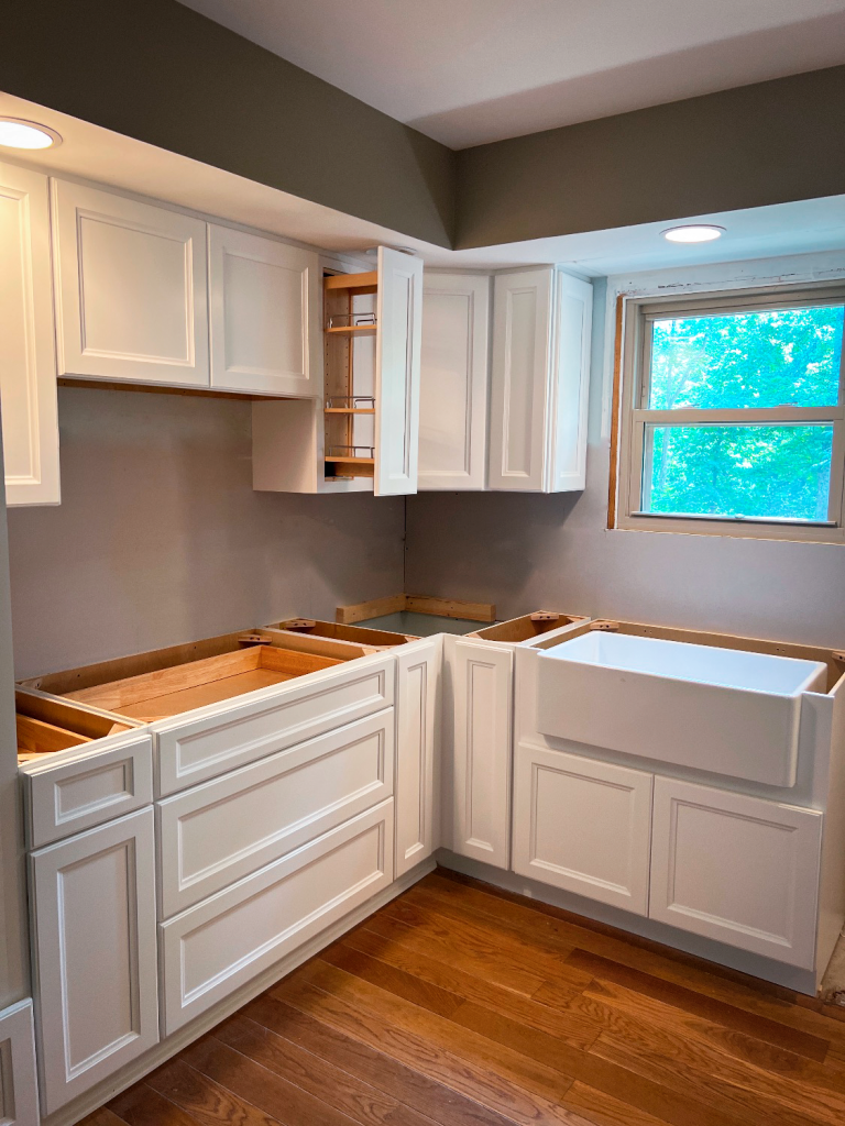Kitchen cabinets