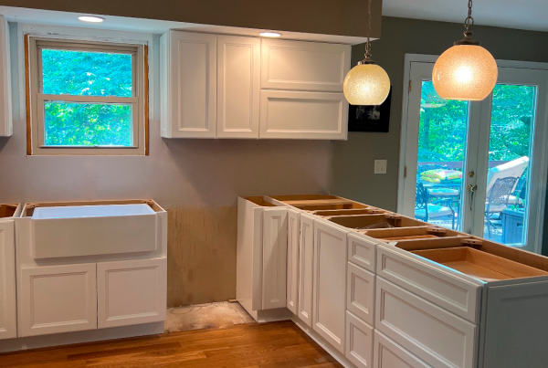 Kitchen cabinets
