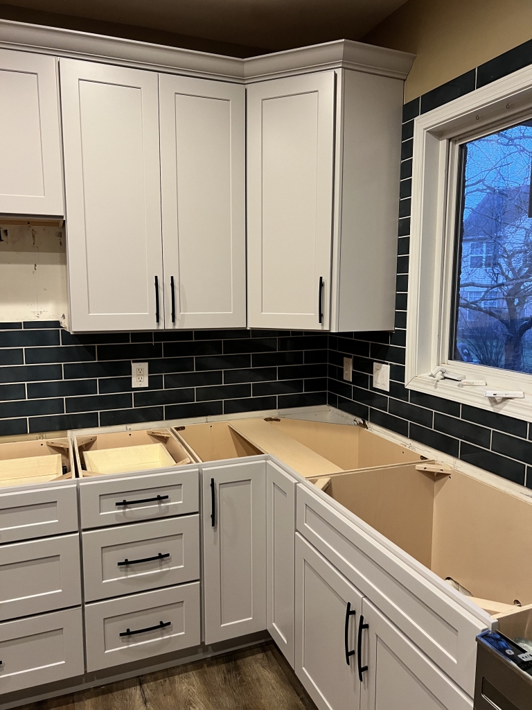 Kitchen cabinets + countertops