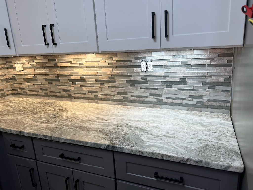 Kitchen cabinets and countertops
