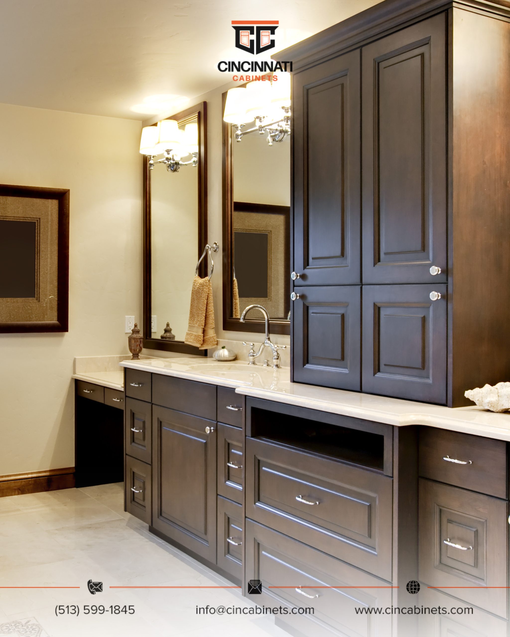 How Do I Choose Cabinets for a Bathroom, Laundry Room, or Closet?