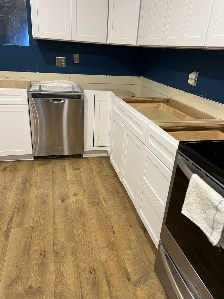 Kitchen cabinets